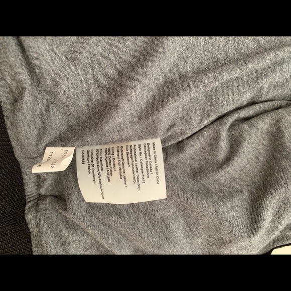 Danier Black Leather Jacket - Picture 7 of 8